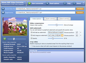 SWF Video Converter Screenshot
