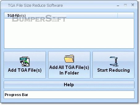 TGA File Size Reduce Software Screenshot