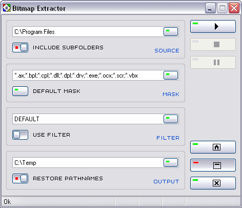 Bitmap Extractor Screenshot