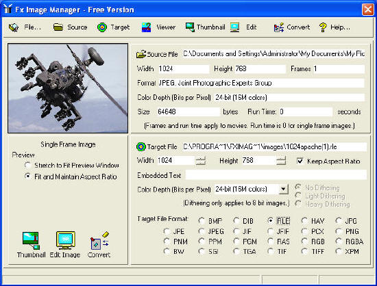 Fx Image Manager Screenshot
