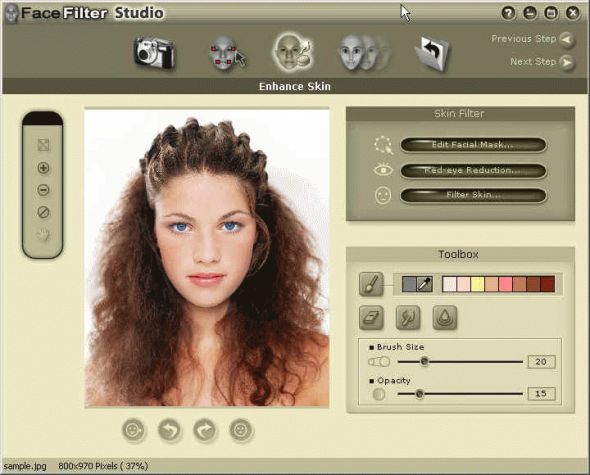 Reallusion FaceFilter Studio - Photo Editor Screenshot