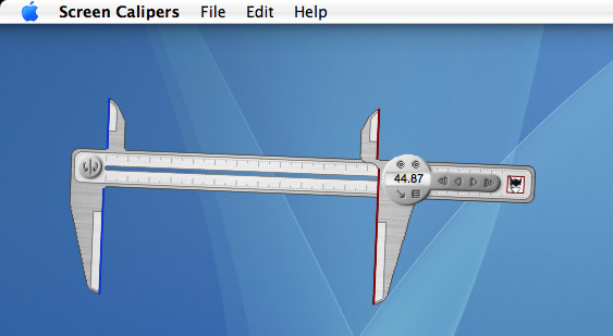 Screen Calipers (Mac Edition) Screenshot