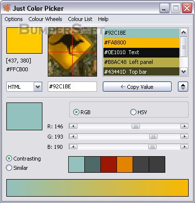 Just Color Picker Screenshot