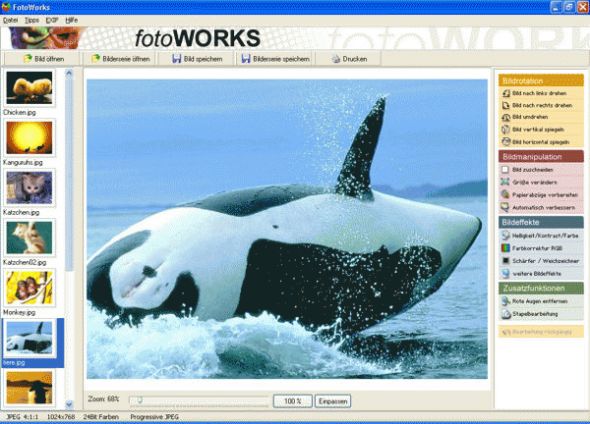 FotoWorks XL Screenshot