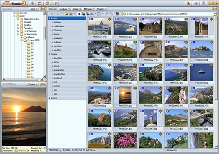 Zoner Photo Studio Screenshot