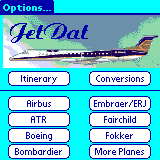JetDat PalmOS Screenshot