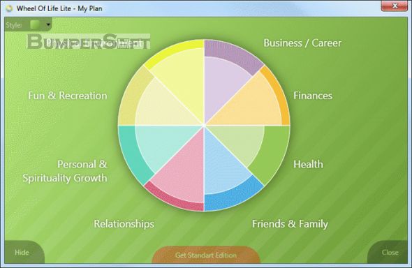 Wheel Of Life Lite Screenshot