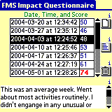 FMS Impact PalmOS Screenshot