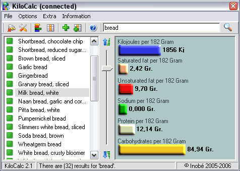 KiloCalc Screenshot