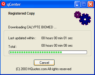 Quotelf Center (qCenter) Screenshot