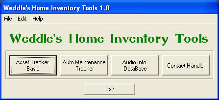 Home Inventory Tools Screenshot