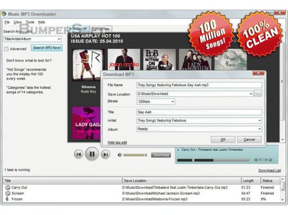 Music MP3 Downloader Screenshot
