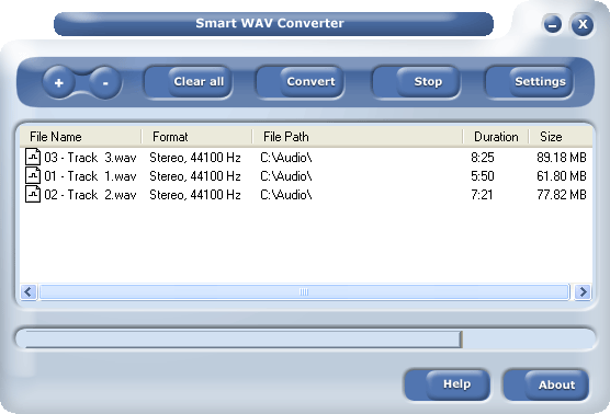 Smart Audio Converter Screenshot