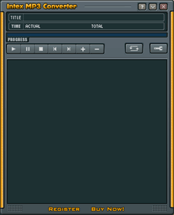 InTex MP3 Converter Screenshot