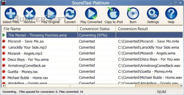 SoundTaxi Platinum Screenshot