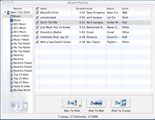 Xilisoft iPod Rip for Mac Screenshot