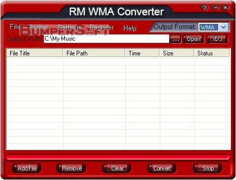 RM WMA Converter Screenshot