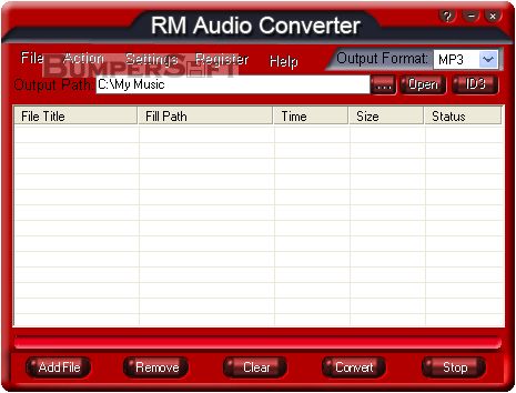 RM Audio Converter Screenshot