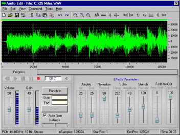 Audio Editor / Sound Recorder Screenshot
