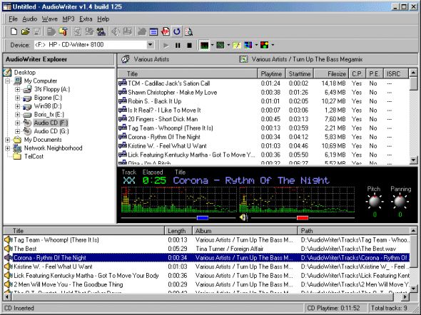 AudioWriter Screenshot