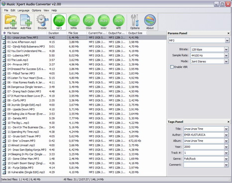 Music Xpert Audio Converter Screenshot