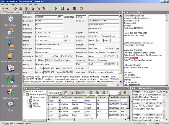 Swiftpro CVPlus Visual Screenshot