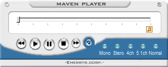 Maven Player Screenshot