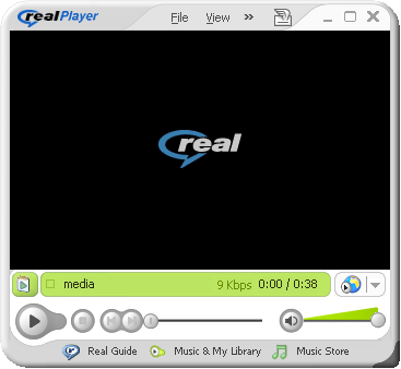 RealPlayer Screenshot