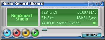 Audio Record Wizard Screenshot