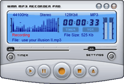 i-Sound WMA/MP3 Recorder Professional Screenshot