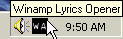 Winamp Lyrics Opener Screenshot