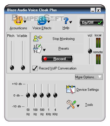 Blaze Audio Voice Cloak Plus Screenshot