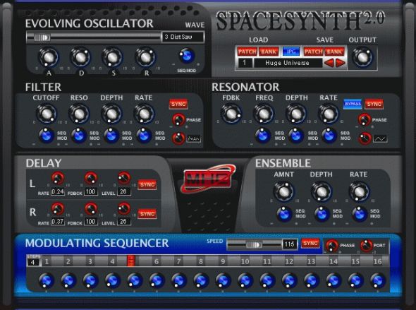 Space Synthesizer Screenshot
