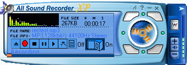 All Sound Recorder XP Screenshot