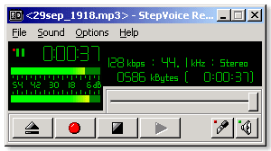 StepVoice Recorder Screenshot