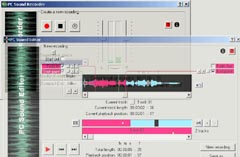 PC Sound Recorder and Editor Screenshot
