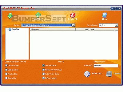 Cool MP3 CD Burner Pro Screenshot