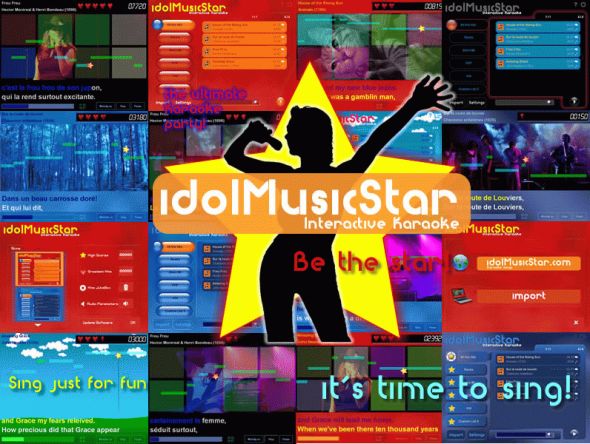 idolMusicStar Interactive Karaoke Screenshot