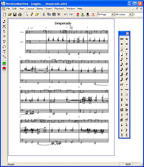 NotationMachine Screenshot