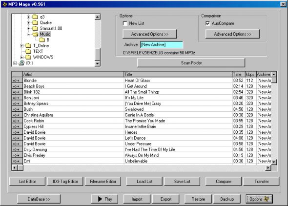 MP3 Mage Screenshot