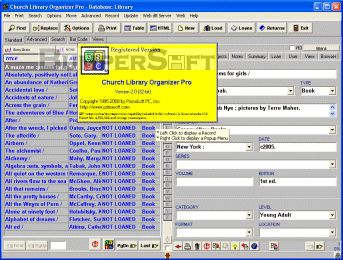 Church Library Organizer Pro Screenshot