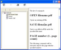 PDF Server Script Screenshot