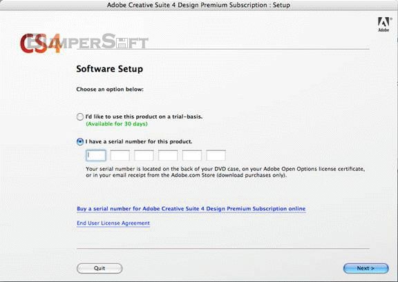 Adobe Creative Suite: Design Premium Screenshot