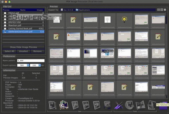 PDF Image Extractor Screenshot