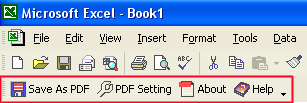 Convert XLS to PDF For Excel Screenshot