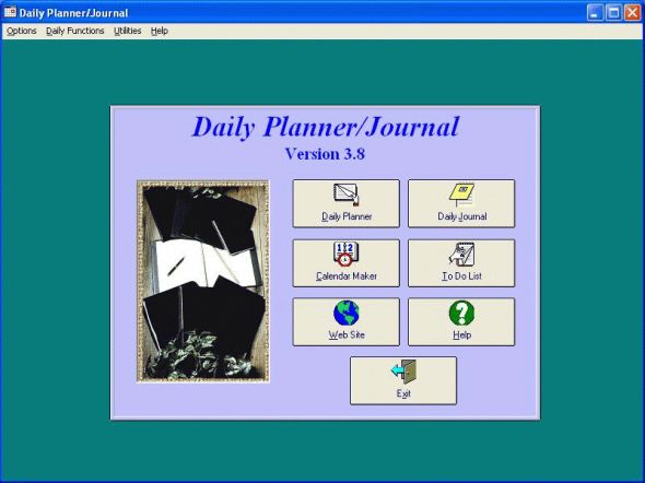 Daily Planner/Journal Screenshot