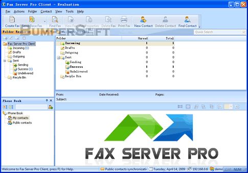 Fax Server Pro Screenshot