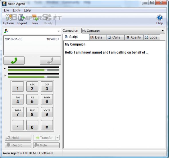 Axon Virtual PBX Screenshot