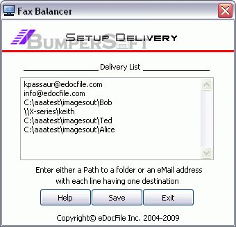 Fax Balancer Screenshot