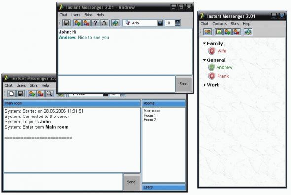 Instant Messenger Screenshot